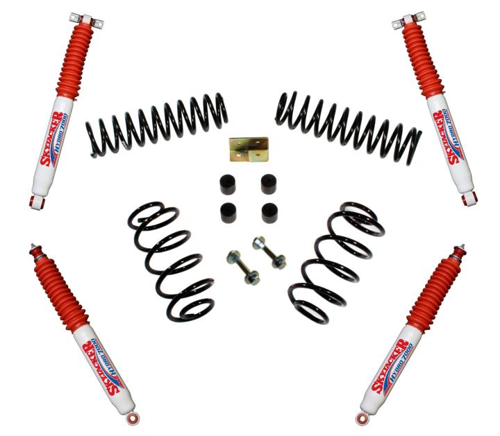 Skyjacker - Skyjacker TJ30BPH Suspension Lift Kit w/Shock
