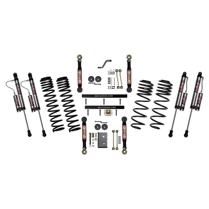 Skyjacker - Skyjacker TJ401BKXLTX Suspension Lift Kit w/Shock