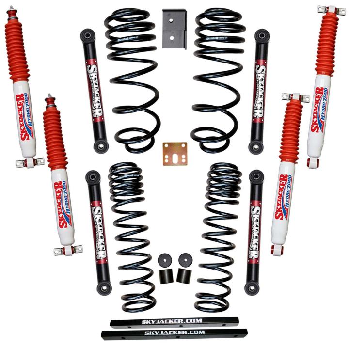 Skyjacker - Skyjacker TJ251K-H Suspension Lift Kit w/Shock