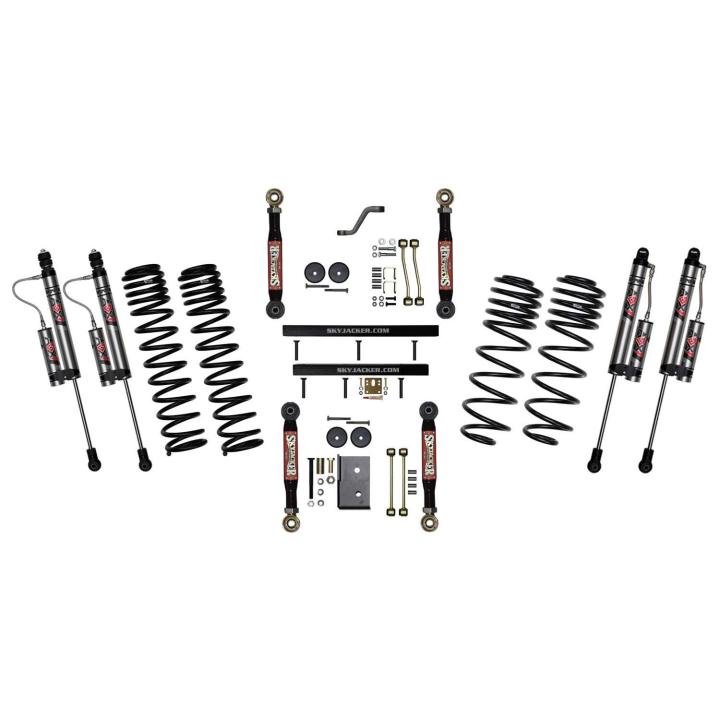 Skyjacker - Skyjacker TJ403BKXLTX Suspension Lift Kit w/Shock
