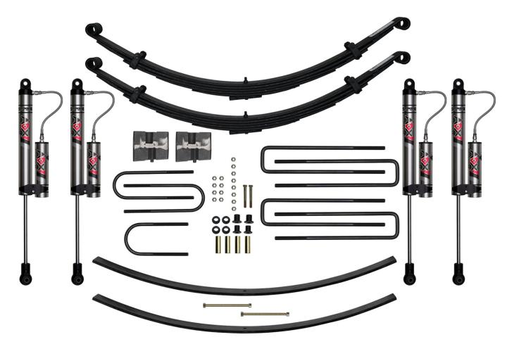 Skyjacker - Skyjacker D800CK-X Suspension Lift Kit w/Shock