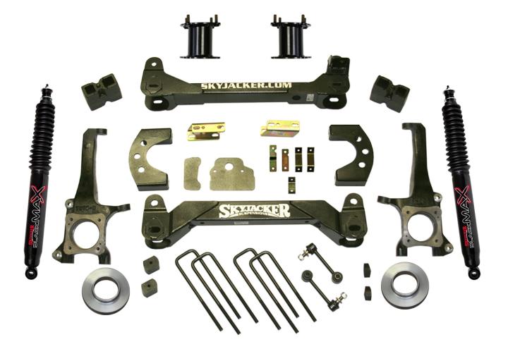 Skyjacker - Skyjacker TU760BKB Suspension Lift Kit w/Shock