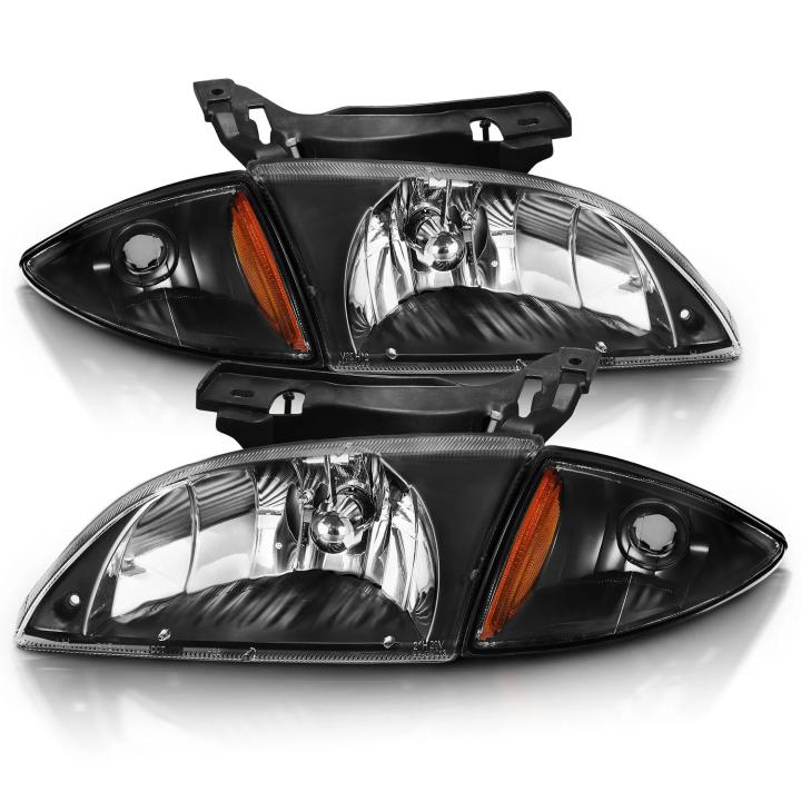 Anzo USA - Anzo USA 121019 Crystal Headlight Set