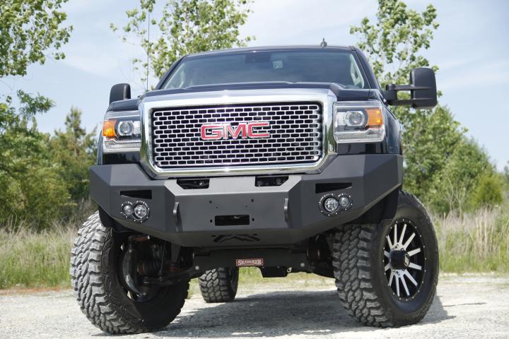 Fab Fours - Fab Fours GM14-A3151-B Premium Heavy Duty Winch Front Bumper