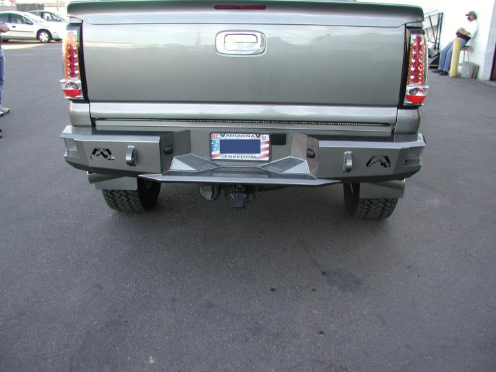 Fab Fours - Fab Fours CH99-W1250-B Heavy Duty Rear Bumper