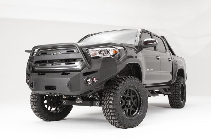 Fab Fours - Fab Fours TT16-B3650-B Premium Winch Front Bumper