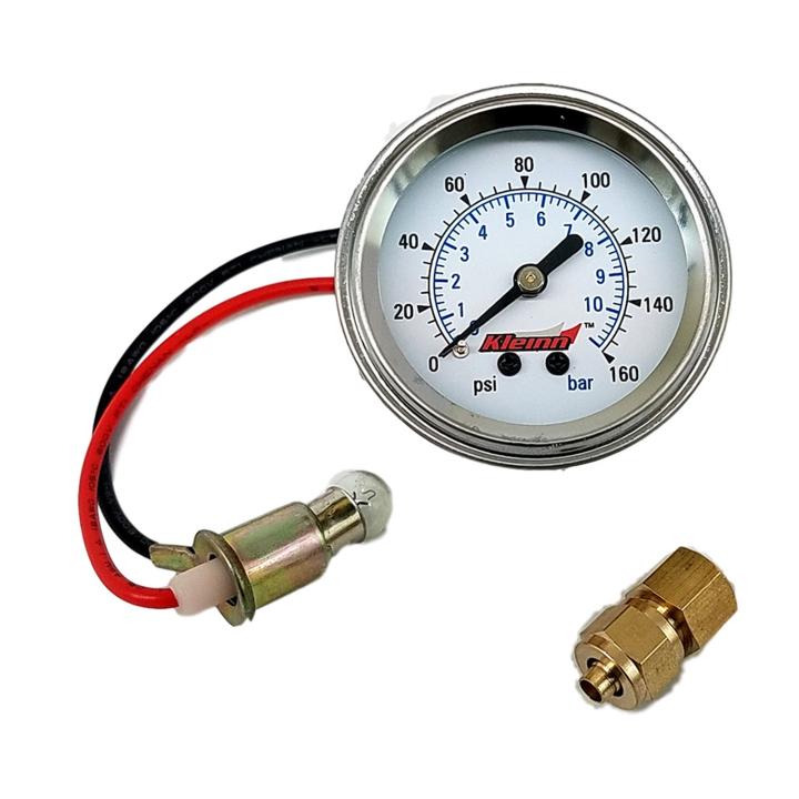 Kleinn Automotive Air Horns - Kleinn Automotive Air Horns 1022 Analog Air Pressure Gauge