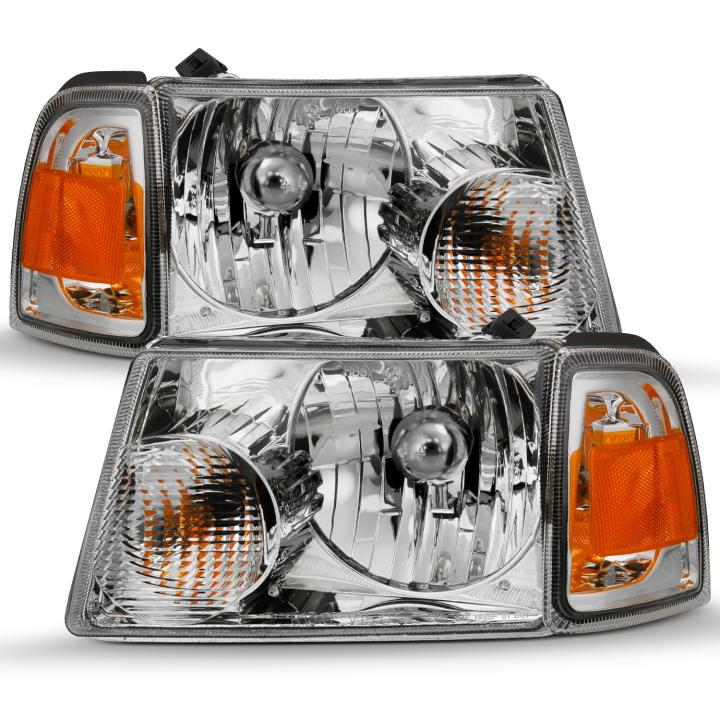 Anzo USA - Anzo USA 111484 Crystal Headlight Set