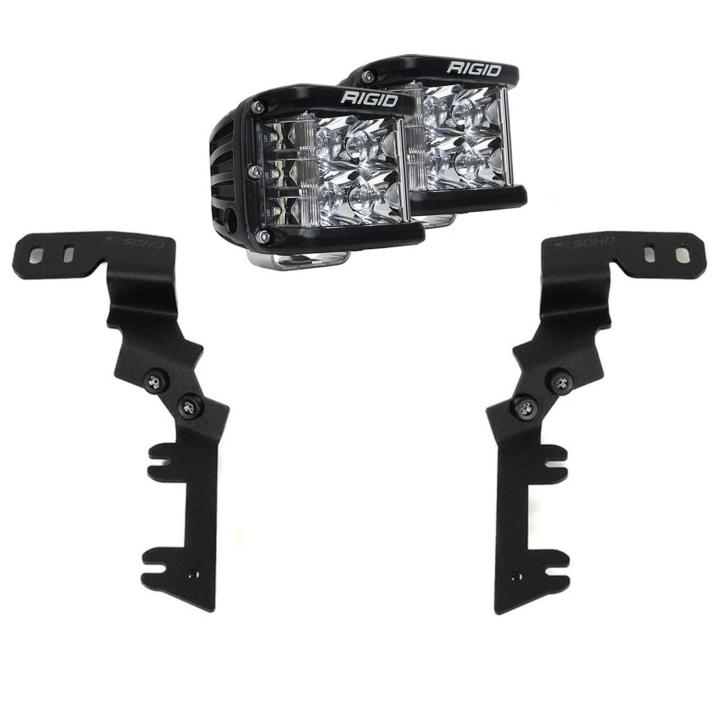 Rigid Industries - Rigid Industries 46788 D-SS Spot A-Pillar Kit
