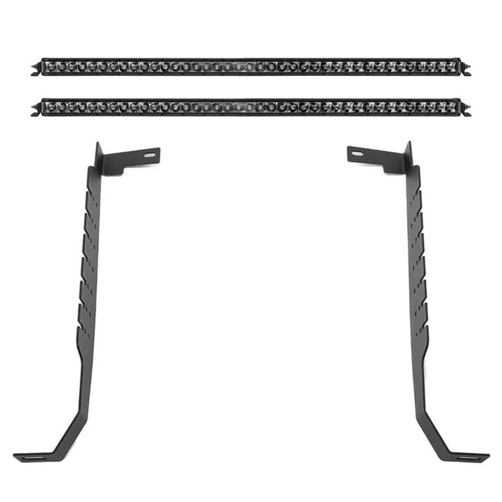 Rigid Industries - Rigid Industries 46792 SR-Series Midnight Grille Light Kit