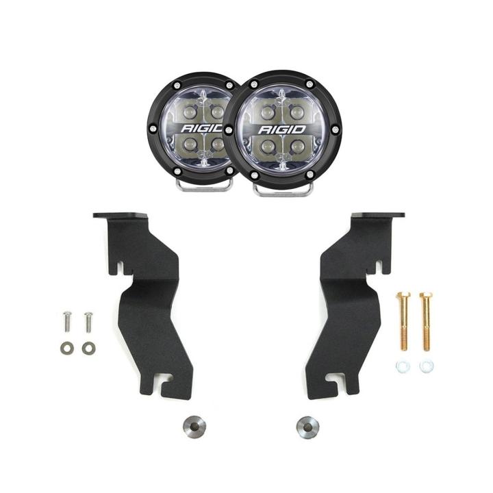 Rigid Industries - Rigid Industries 46796 360-Series Spot A-Pillar Kit