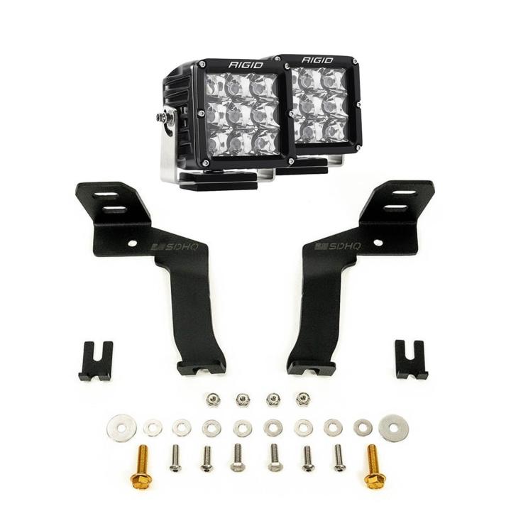 Rigid Industries - Rigid Industries 46798 D-XL Spot A-Pillar Kit