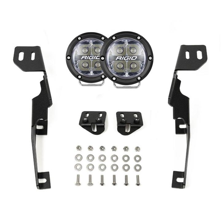 Rigid Industries - Rigid Industries 46802 360-Series Spot A-Pillar Kit