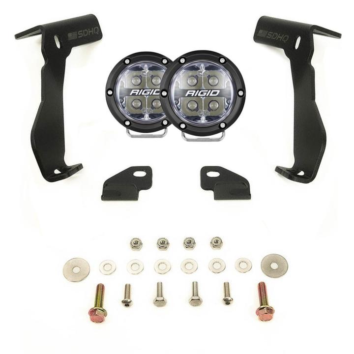 Rigid Industries - Rigid Industries 46805 360-Series Spot A-Pillar Kit