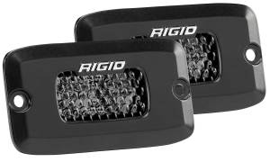 Rigid Industries - SR-M Series Pro Spot Diffused Midnight Edition Light | Rigid Industries (922513BLK) - Image 1