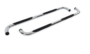 Big Country Truck Accessories - Big Country Truck Accessories 371764 3 in. Round Classic Side Bars - Image 1