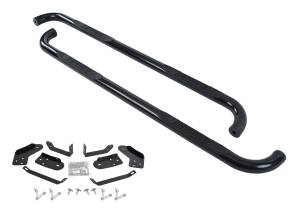 Big Country Truck Accessories - Big Country Truck Accessories 370201 3 in. Round Classic Side Bars - Image 1