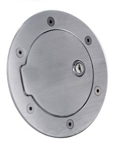 All Sales - All Sales 6040L Race Style Billet Fuel Door - Image 1