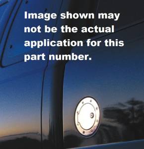 All Sales - All Sales 6040L Race Style Billet Fuel Door - Image 2