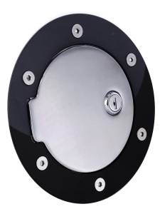 All Sales - All Sales 6040GKCL Race Style Billet Fuel Door - Image 1