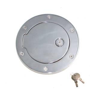 All Sales - All Sales 6042CL Race Style Billet Fuel Door - Image 1