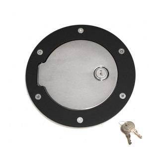 All Sales - All Sales 6042GKCL Race Style Billet Fuel Door - Image 1