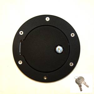 All Sales - All Sales 6042GKL Race Style Billet Fuel Door - Image 1