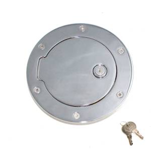 All Sales - All Sales 6042L Race Style Billet Fuel Door - Image 1