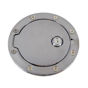 All Sales - All Sales 6044L Race Style Billet Fuel Door - Image 1