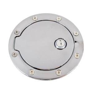 All Sales - All Sales 6044PL Race Style Billet Fuel Door - Image 1