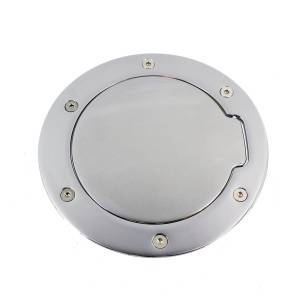 All Sales - All Sales 6051C Race Style Billet Fuel Door - Image 1