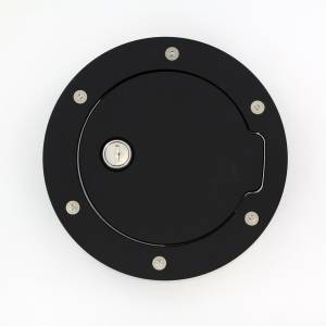 All Sales - All Sales 6051KL Race Style Billet Fuel Door - Image 1