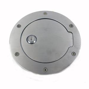 All Sales - All Sales 6051L Race Style Billet Fuel Door - Image 1