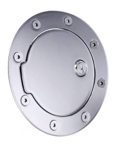 All Sales - All Sales 6055CL Race Style Billet Fuel Door - Image 1