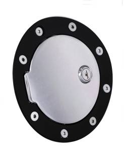 All Sales - All Sales 6055GKCL Race Style Billet Fuel Door - Image 1