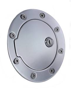 All Sales - All Sales 6055L Race Style Billet Fuel Door - Image 1