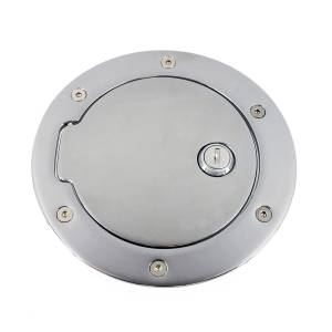 All Sales - All Sales 6056CL Race Style Billet Fuel Door - Image 1
