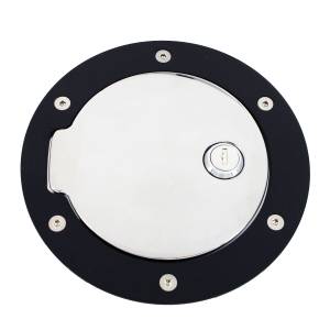 All Sales - All Sales 6056GKCL Race Style Billet Fuel Door - Image 1