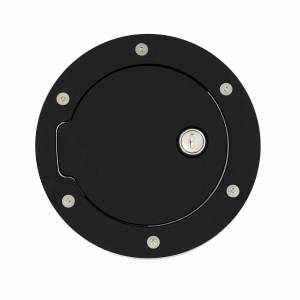 All Sales - All Sales 6056GKL Race Style Billet Fuel Door - Image 1