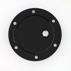 All Sales - All Sales 6056KL Race Style Billet Fuel Door - Image 1