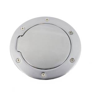 All Sales - All Sales 6056P Race Style Billet Fuel Door - Image 1