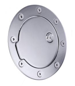 All Sales - All Sales 6091CL Race Style Billet Fuel Door - Image 1