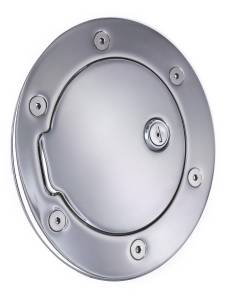 All Sales - All Sales 6100CL Race Style Billet Fuel Door - Image 1