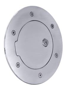 All Sales - All Sales 6102CL Race Style Billet Fuel Door - Image 1