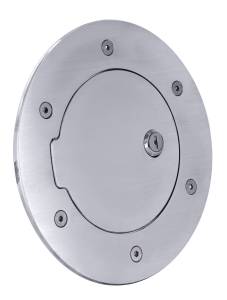 All Sales - All Sales 6102L Race Style Billet Fuel Door - Image 1