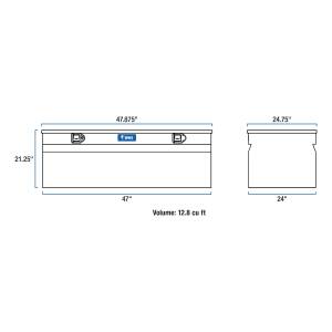 UWS - Chest Box Standard | UWS (TBC-48-BLK) - Image 3