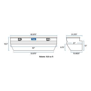 UWS - Chest Box Wedge | UWS (TBC-62-WN) - Image 3