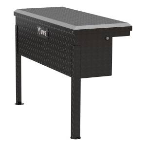 UWS - Side Mount Series Single Lid Tool Box | UWS (TBSM-36-LP-BLK) - Image 1