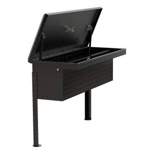 UWS - Side Mount Series Single Lid Tool Box | UWS (TBSM-36-LP-BLK) - Image 3