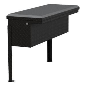 UWS - Side Mount Series Single Lid Tool Box | UWS (TBSM-36-LP-MB) - Image 2